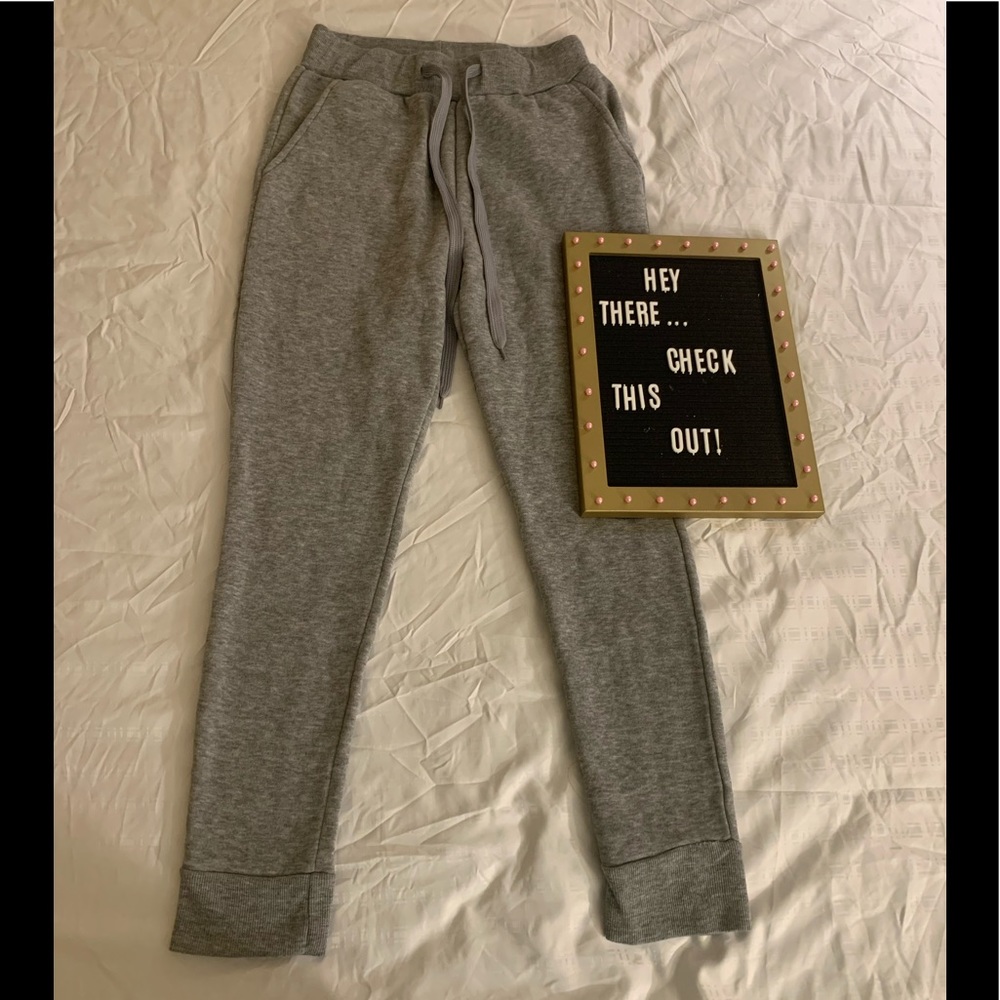 Linda Michael Gray Sweatpants